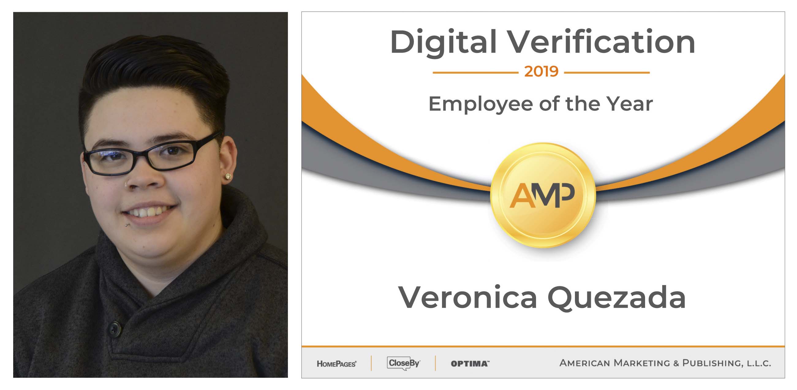 AMP Digital Verification Employee of the Year Home Pages Advertising